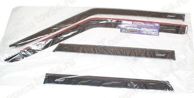 Ветровики (дефлекторы) для дверей ВАЗ 2109, 2115 самоклеящиеся <b>AZARD ДЕФ00022</b> - изображение Ветровики (дефлекторы) для дверей ВАЗ 2109, 2115 самоклеящиеся <b>AZARD ДЕФ00022</b> - изображение