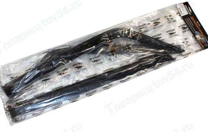 Ветровики (дефлекторы) для дверей ВАЗ 2104 VORON GLASS самоклеящиеся (компл.4шт) <b>AZARD ДЕФ00272</b> - изображение