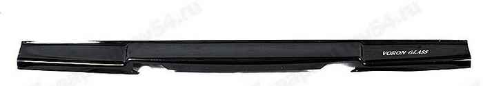 Спойлер на капот (мухобойка) ВАЗ 2107 VORON GLASS особо прочный <b>AZARD МУХ00024</b> - изображение Спойлер на капот (мухобойка) ВАЗ 2107 VORON GLASS особо прочный <b>AZARD МУХ00024</b> - изображение