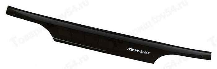 Спойлер на капот (мухобойка) ВАЗ 2114-2115 VORON GLASS особо прочный <b>AZARD МУХ00027</b> - изображение Спойлер на капот (мухобойка) ВАЗ 2114-2115 VORON GLASS особо прочный <b>AZARD МУХ00027</b> - изображение