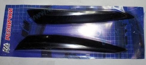 Накладки фар (реснички) ВАЗ 2170 Приора неокрашенные <b>AZARD РЕС00004</b> - изображение 2