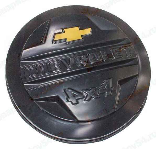 Чехол запасного колеса ВАЗ 2123 Нива Шевроле (контейнер, с эмблемой) <b>AZARD ЗАП00019</b> - изображение