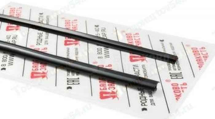 Уплотнитель лобового стекла ВАЗ 2110 (верхний + нижний) <b>БАЛАКОВО Запчасть 06695</b> - изображение