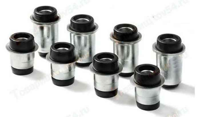 Сайлентблоки ВАЗ 2121 Нива (8шт) полиуретан <b>БАЛАКОВО Запчасть 07417</b> - изображение