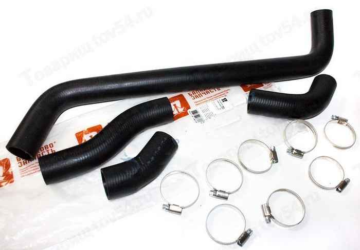 Патрубки радиатора ВАЗ 21213 (4шт) усиленный <b>БАЛАКОВО Запчасть 07668</b> - изображение