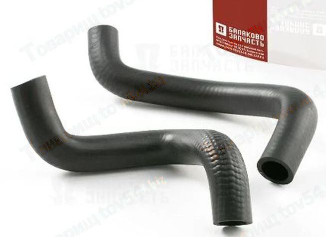 Патрубки отопителя ВАЗ 2114-2115 (2 шт) армированный <b>БАЛАКОВО Запчасть 07955</b> - изображение