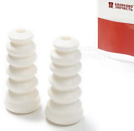 Отбойник стойки задн ВАЗ 2180 Vesta (2 шт) полиуретан <b>БАЛАКОВО Запчасть 10009</b> - изображение