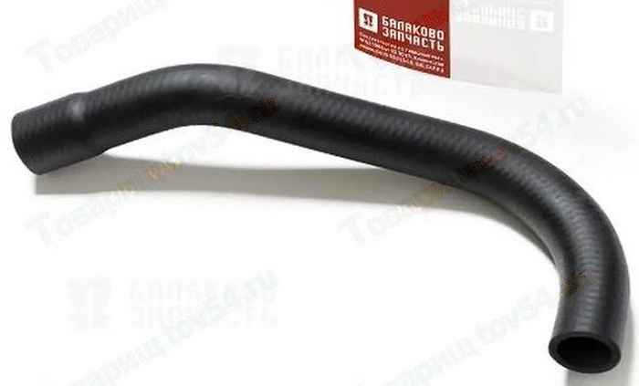 Патрубок вентиляции картера ВАЗ 2108 нижний армированный маслобензостойкий <b>БАЛАКОВО Запчасть 15777</b> - изображение