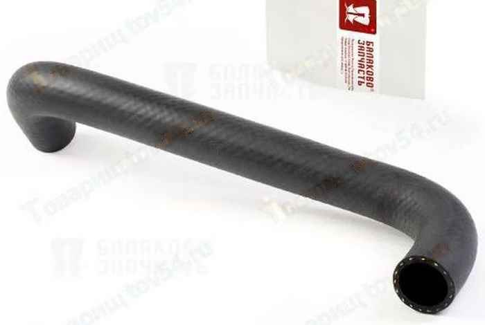 Патрубок радиатора ВАЗ 2106 алюм верхний <b>БАЛАКОВО Запчасть 16807</b> - изображение