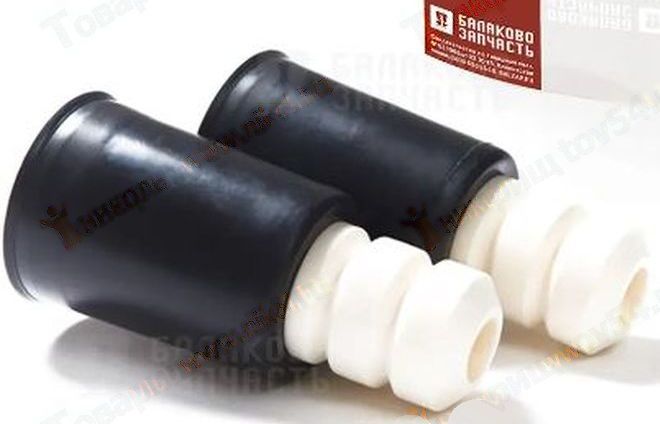 Отбойник стойки перед ВАЗ 2108 (2 шт) белые <b>БАЛАКОВО Запчасть 19075</b> - изображение