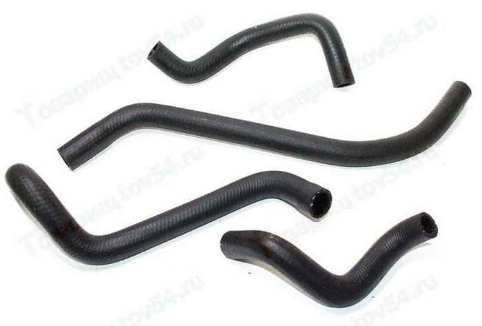 Патрубок печки ВАЗ 21082 инж (4шт) <b>Балаково Запчасть 7094</b> - изображение