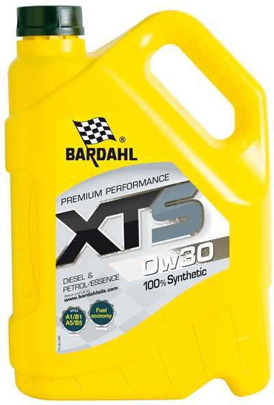 Масло моторное синтетическое XTS 0W-30 5л <b>BARDAHL 36133</b> - изображение 1