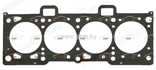 Прокладка головки блока ВАЗ 21116 (82,0) Гранта 2х слойн сталь с покрытием <b>БЦМ 21116-1003020-02</b> - изображение