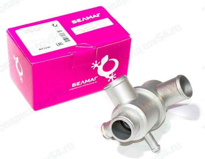 Термостат ВАЗ 2123 Нива Шевроле 80° <b>БЕЛМАГ BM.0240</b> (21231306010) - изображение