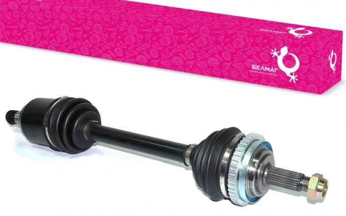 Привод ВАЗ 2170 Приора, 1118 Калина с ABS левый в сборе <b>БЕЛМАГ BM.0357</b> (2170-2215011-10) - изображение