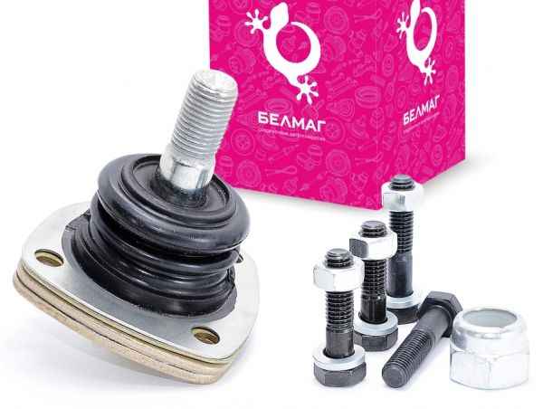 Опора шаровая ВАЗ 2121 Нива-Люкс передняя верхняя с крепежом <b>БЕЛМАГ-Комфорт BM.0367</b> (2121-2904192) - изображение