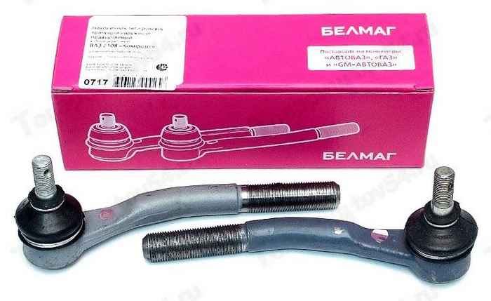 Наконечник рулевой ВАЗ 2108 наружный <b>БЕЛМАГ-Комфорт BM.0717</b> (21080-3414100) - изображение