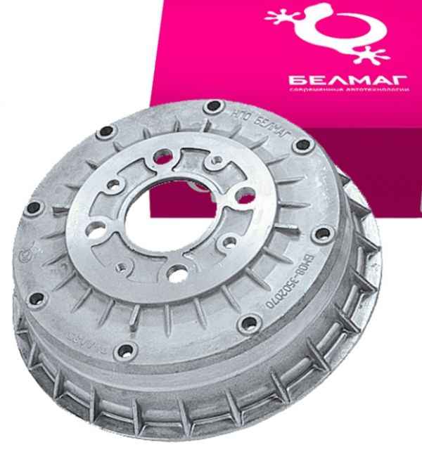 Барабан тормозной ВАЗ 2108 <b>БЕЛМАГ BM.1198</b> (21080-3502070) - изображение