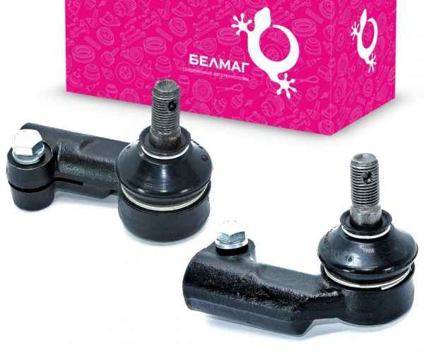 Наконечники рулевые ВАЗ 2110 наружные правый + левый <b>БЕЛМАГ BM.3106</b> (21100-3414100) - изображение