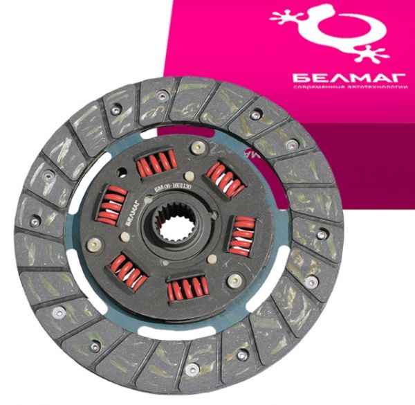 Диск сцепления ВАЗ 2108, 2109 <b>БЕЛМАГ BM.5621</b> (21090-1601130) - изображение Диск сцепления ВАЗ 2108, 2109 <b>БЕЛМАГ BM.5621</b> (21090-1601130) - изображение