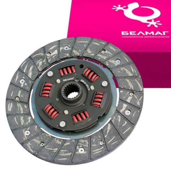Диск сцепления ВАЗ 2106, 2121 Нива <b>БЕЛМАГ BM.5931</b> (21060-1601130) - изображение Диск сцепления ВАЗ 2106, 2121 Нива <b>БЕЛМАГ BM.5931</b> (21060-1601130) - изображение