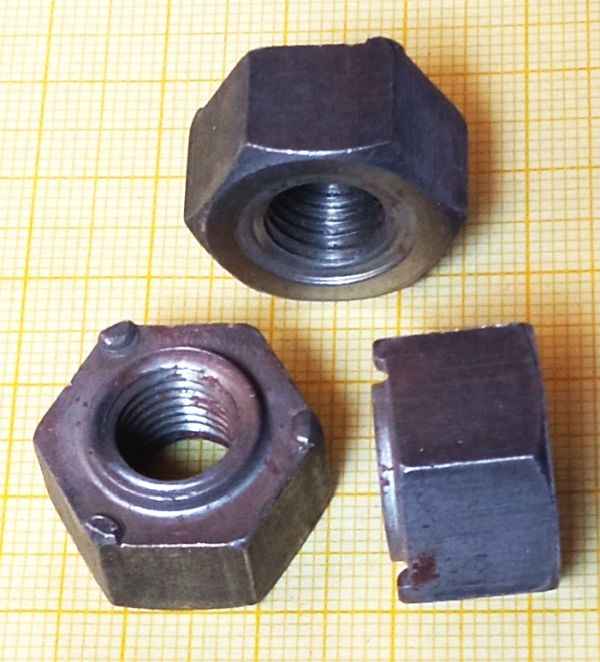 Гайка М10x1.25 приварная h=12мм БЕЛЗАН 21100-1001304-008  - изображение 1