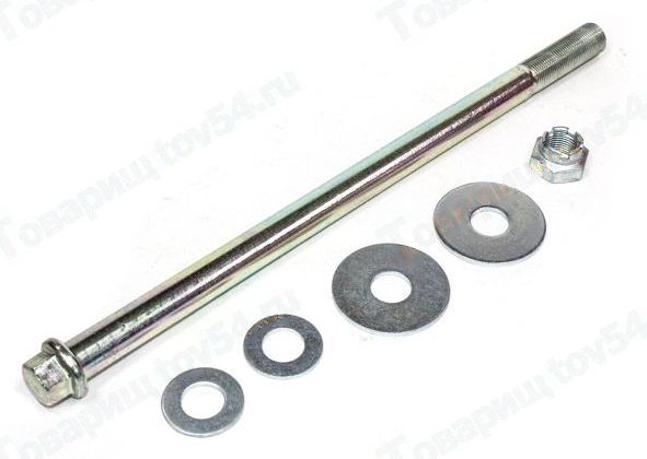 Ось рычага нижнего ВАЗ 21214, 2123 Нива Шевроле в сборе <b>БЕЛЗАН 21214-2904032-сб</b> - изображение