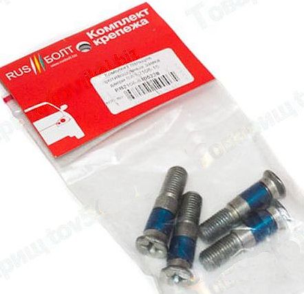 Болты двери бесшумные ВАЗ 2108-2115 (комплект 4шт) в уп.RUSБолт <b>БелЗАН RB2108-6105228</b> - изображение