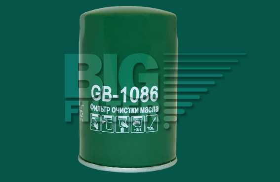Фильтр масляный <b>BIG FILTER GB-1086</b> - изображение
