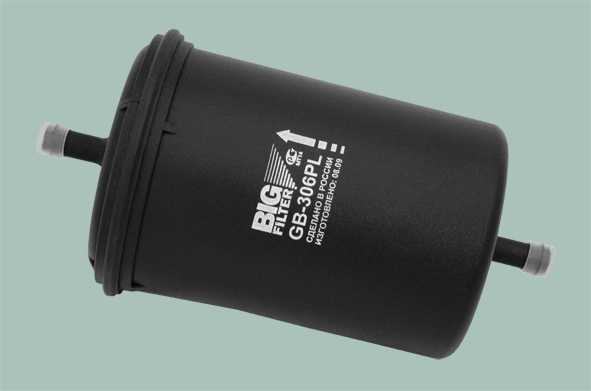 Фильтр топливный (пласт. корпус) <b>BIG FILTER GB-306PL</b> - изображение