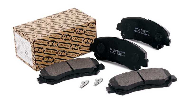 Колодки тормозные дисковые <b>BM-MOTORSPORT FD1060</b> - изображение
