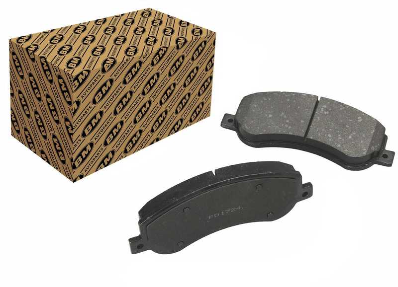 Колодки тормозные дисковые передние <b>BM-MOTORSPORT FD1724</b> - изображение Колодки тормозные дисковые передние <b>BM-MOTORSPORT FD1724</b> - изображение