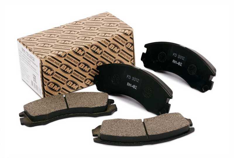Колодки тормозные дисковые передние <b>BM-MOTORSPORT FD3312</b> - изображение