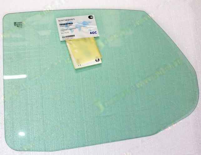 Стекло опускное ВАЗ 2191 Granta Liftback задней двери левой атермальное ЗАВОД AGC оригинал <b>БОРСТЕК 4027572</b> - изображение