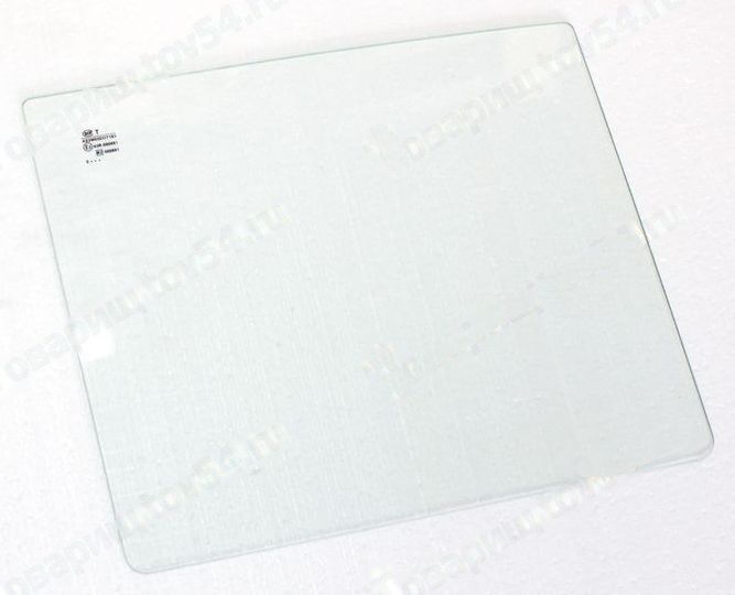 Стекло опускное ВАЗ 2101, 2106 передней двери ЗАВОД AGC оригинал <b>БОРСТЕК 4035916</b> - изображение