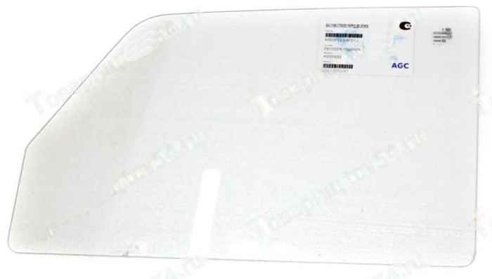 Стекло опускное передней двери ВАЗ 2105, 2107 ЗАВОД AGC оригинал <b>БОРСТЕК 4035933</b> - изображение