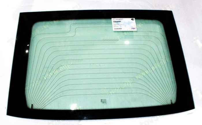 Стекло заднее ВАЗ 2172 Приора эл./обогрев атермальное ЗАВОД AGC оригинал <b>БОРСТЕК 4038726</b> - изображение