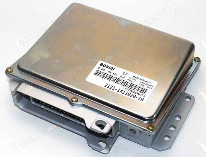 Блок управления двигателем M7N20V33 <b>BOSCH 0 261 206 542</b> (2123-1411020-10) - изображение