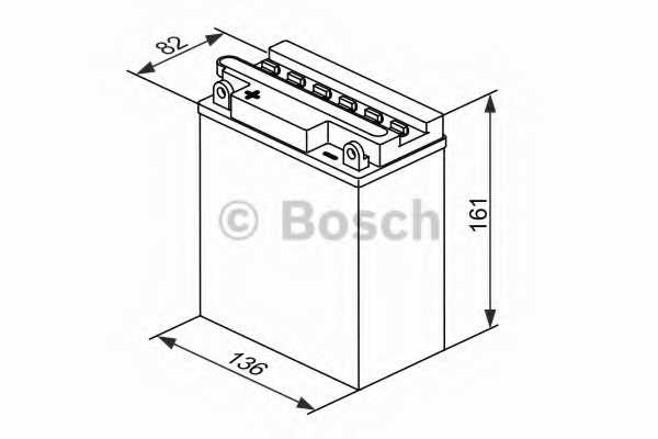 Аккумулятор BOSCH 0 092 M4F 300 - изображение 1