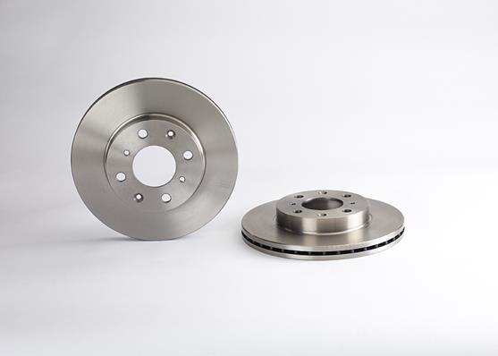 Диск тормозной HONDA CIVIC VI (EJ EK) 06/95-03/01 перед <b>BREMBO 09.5285.11</b> - изображение 1