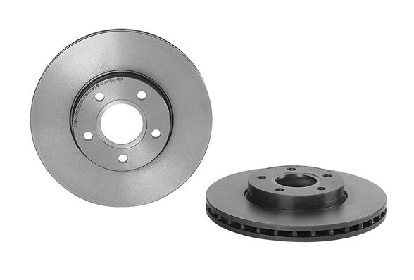 Диск тормозной FORD FOCUS III Brembo Painted Disc <b>BREMBO 09.A905.11</b> - изображение 1