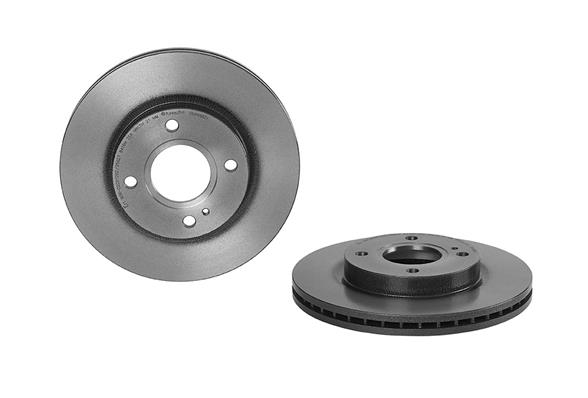 Диск тормозной Brembo Painted Disc <b>BREMBO 09.A968.21</b> - изображение 1