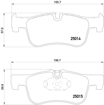 Колодки тормозные дисковые Xtra <b>BREMBO P06078X</b> - изображение