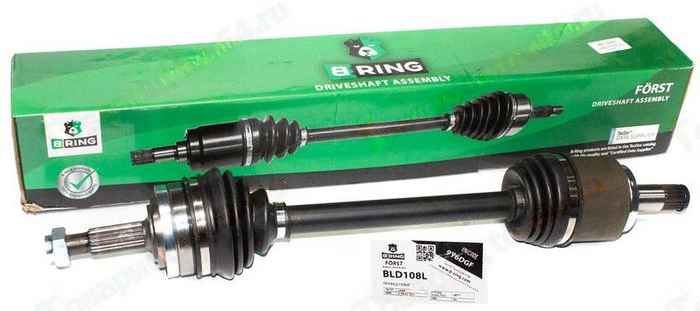 Привод ВАЗ 2108-2115 передний левый <b>B-RING FÖRST BLD108L</b> - изображение