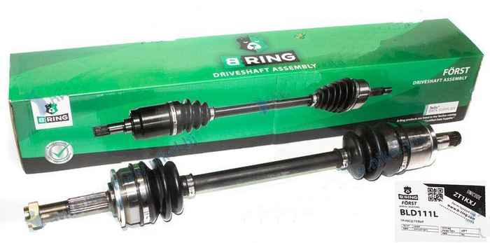 Привод ВАЗ 1111 ОКА передний левый <b>B-RING FÖRST BLD111L</b> - изображение