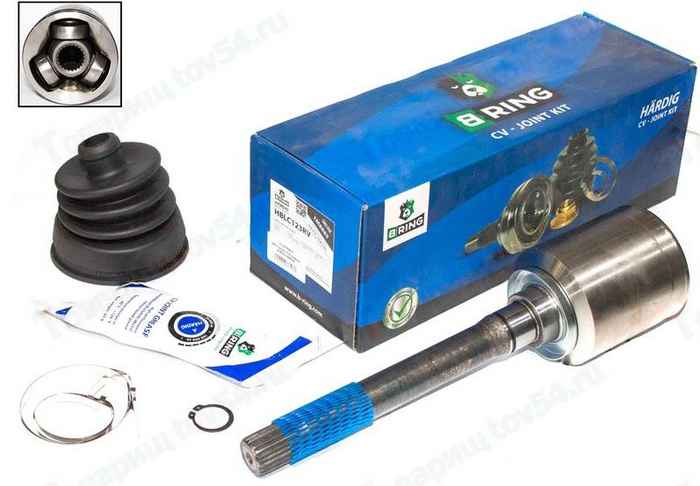 ШРУС внутренний ВАЗ 2123 Нива Шевроле правый <b>B-RING HBLC123RV</b> - изображение