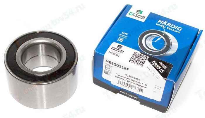 Подшипник ступицы ВАЗ 1118 Калина, 2170 Приора передний (256707) <b>B-RING HÄRDIG HBLS0118F</b> - изображение