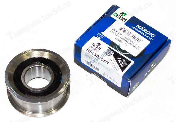 Ролик натяжителя ВАЗ 1111-1113, 2105, 2108-21099 старого образца <b>B-RING HBLS0205N</b> - изображение Ролик натяжителя ВАЗ 1111-1113, 2105, 2108-21099 старого образца <b>B-RING HBLS0205N</b> - изображение