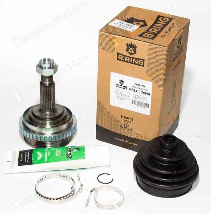 ШРУС наружный ВАЗ 2170 Приора, 1118 Калина, 2190 Гранта с ABS PRAKTISK <b>B-RING PBLC170NA</b> - изображение