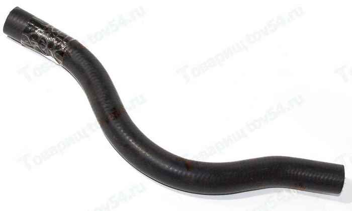 Патрубок отопителя ВАЗ 2170 Приора подводящий (радиатор и кожухи отопителя) <b>БРТ 2111-8101200-10Р</b> - изображение